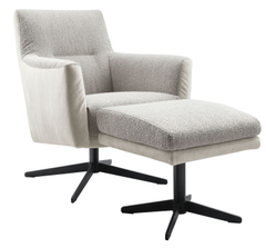 Draaifauteuil Malteno Incl. voetenbank